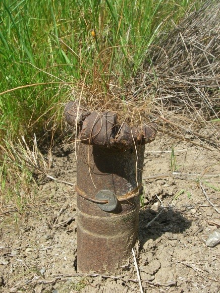 Land Surveying Quartaroli Associates - destroyed survey monument